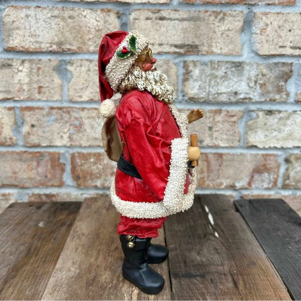 Clothtique Possible‎ Dreams Santa figurine 1988 Hand Crafted Holiday Nostalgia